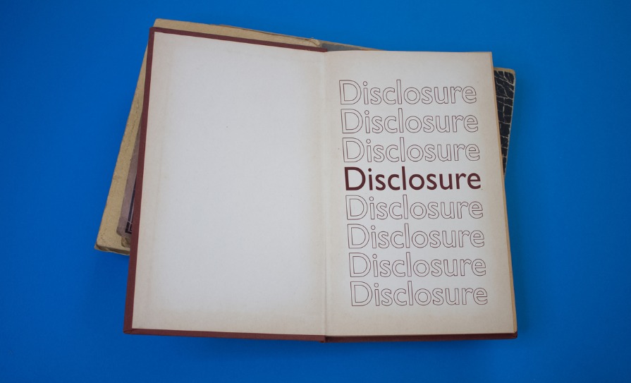 Open disclosure