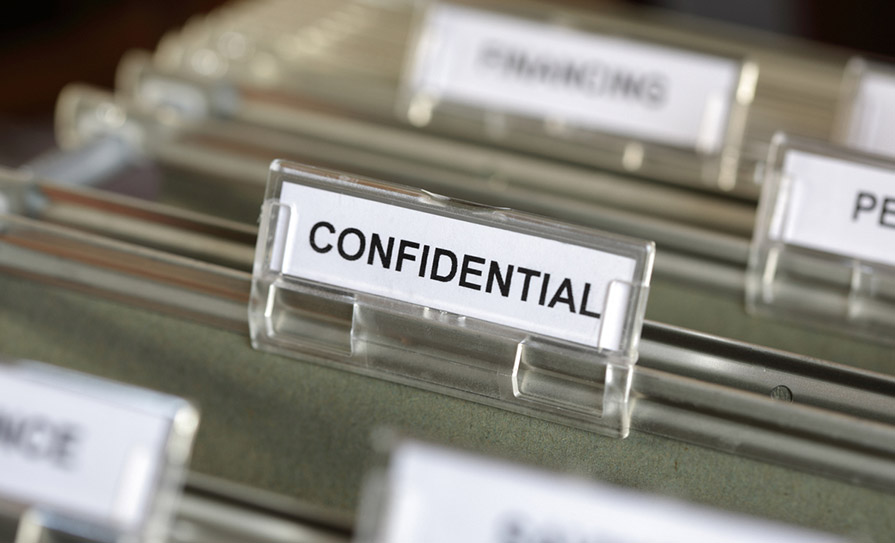 confidential recipient