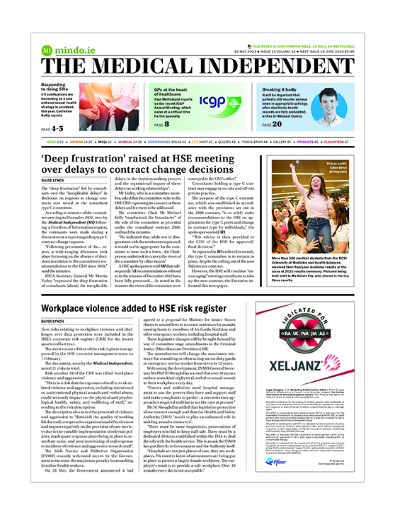 the medical independent 30th May 2023