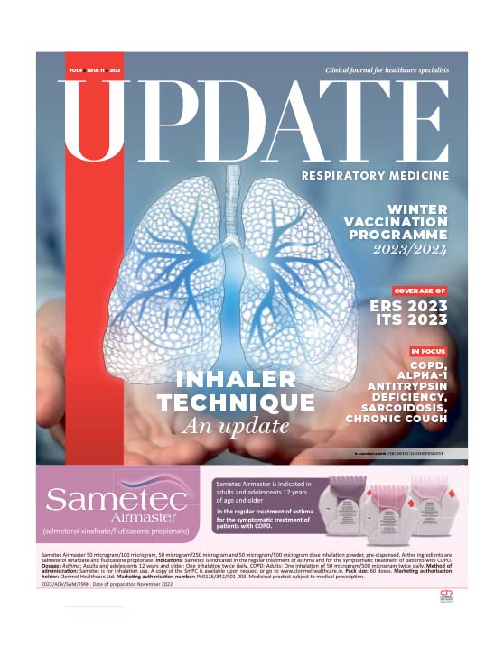 Update Respiratory Medicine front cover