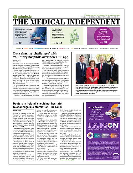 Medical Independent 14th May 2024 cover